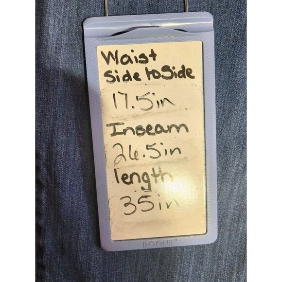 Women's Size 12 Apt. 9 Distressed Stretch Denm Jeans Boyfriend - Modern - Picture 3 of 6